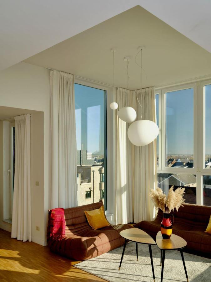 Stijlvolle En Lichtrijke Design Penthouse Met Prachtig Uitzicht Te Wenduine Appartement De Haan Buitenkant foto