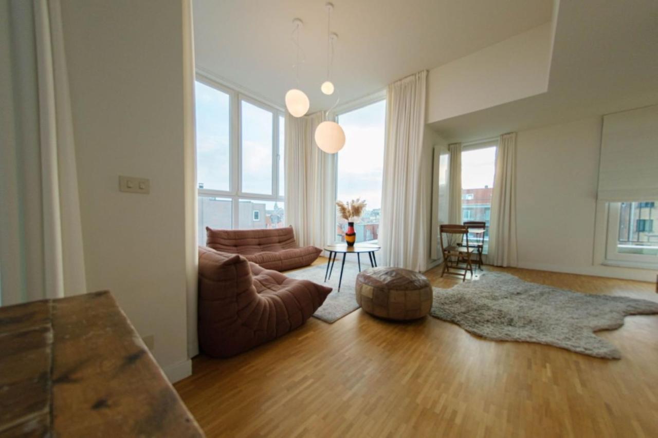 Stijlvolle En Lichtrijke Design Penthouse Met Prachtig Uitzicht Te Wenduine Appartement De Haan Buitenkant foto