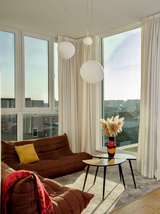 Stijlvolle En Lichtrijke Design Penthouse Met Prachtig Uitzicht Te Wenduine Appartement De Haan Buitenkant foto