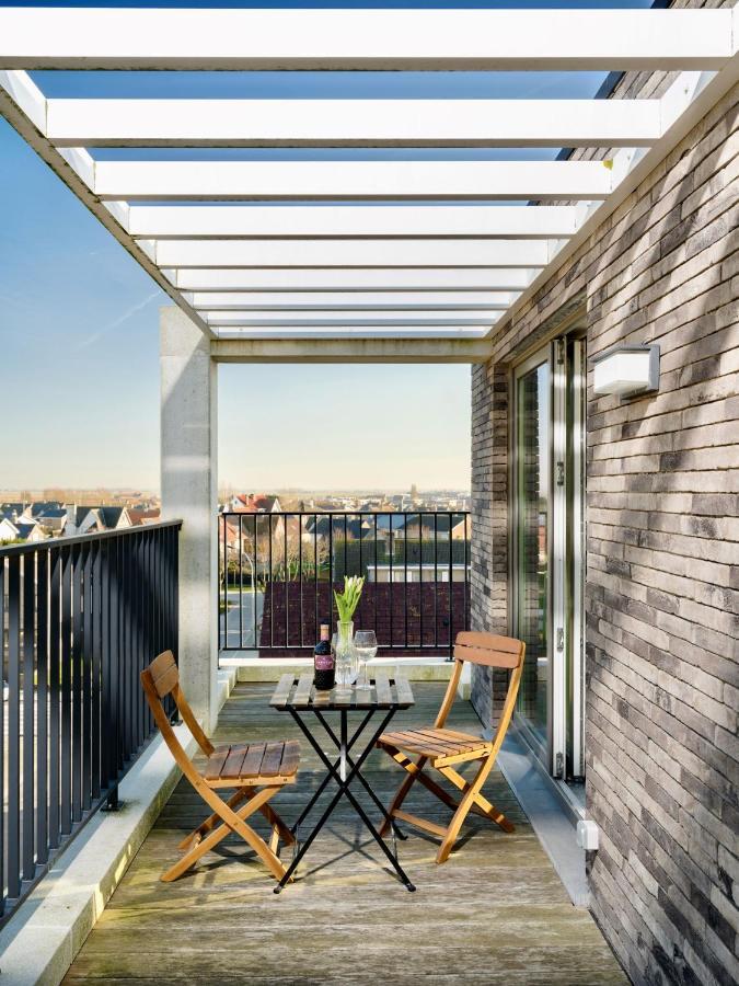 Stijlvolle En Lichtrijke Design Penthouse Met Prachtig Uitzicht Te Wenduine Appartement De Haan Buitenkant foto