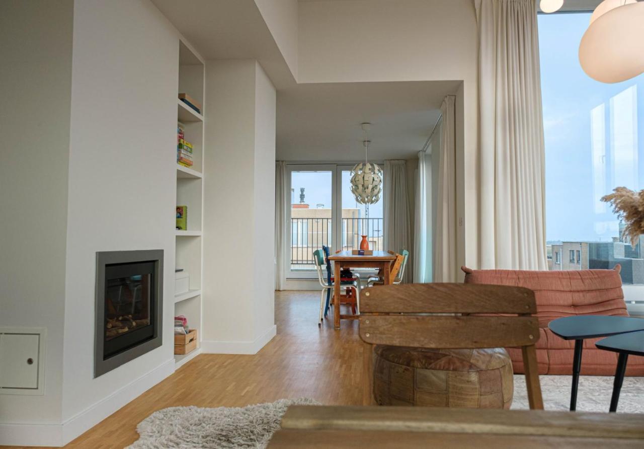 Stijlvolle En Lichtrijke Design Penthouse Met Prachtig Uitzicht Te Wenduine Appartement De Haan Buitenkant foto